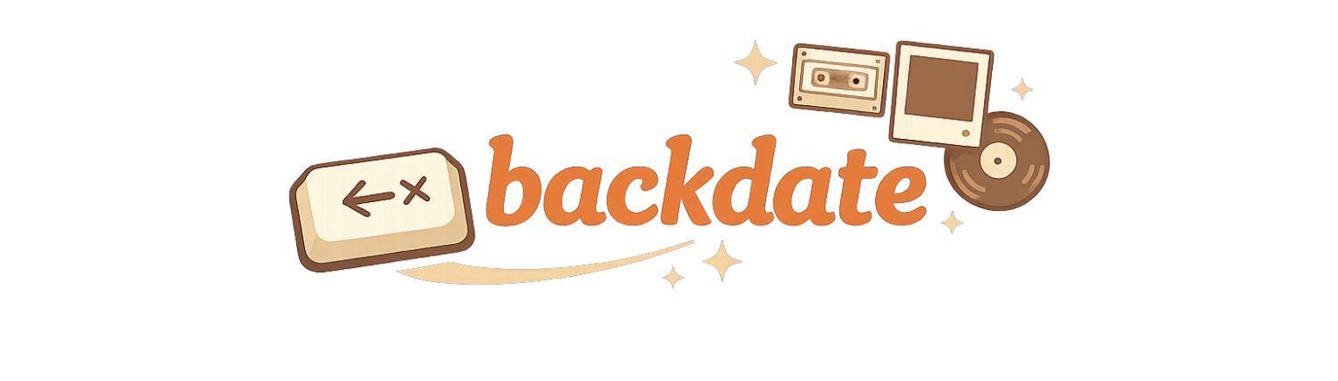 back date logo